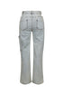 Crush High Waist Zipper Cutout Jeans